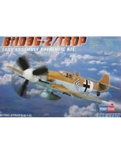 HOBBY BOSS 1/72 SCALE MODEL AIRCRAFT KIT - 80261 - BF-109E/TROP HB80261