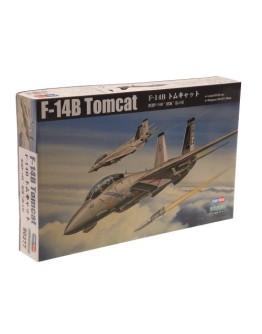 HOBBY BOSS 1/72 SCALE MODEL AIRCRAFT KIT - 80277 - GRUMMAN F-14B TOMCAT - HB80277