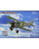 HOBBY BOSS 1/72 SCALE MODEL AIRCRAFT KIT - 80289 - RAF GLOSTER GLADIATOR - HB80289
