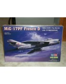 HOBBY BOSS 1/48 SCALE MODEL AIRCRAFT KIT - 80336 - SOVIET MIG-17 PF FRESCO D HB80336