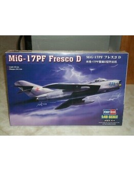HOBBY BOSS 1/48 SCALE MODEL AIRCRAFT KIT - 80336 - SOVIET MIG-17 PF FRESCO D HB80336
