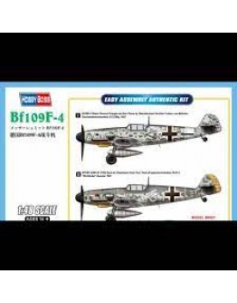 HOBBY BOSS 1/48 SCALE MODEL AIRCRAFT KIT - 81749 - MESSERSCHMITT BF109F-4 HB81749