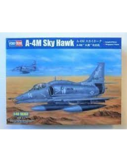 HOBBY BOSS 1/48 SCALE MODEL AIRCRAFT KIT - 81766 A-4M SKYHAWK HB81766