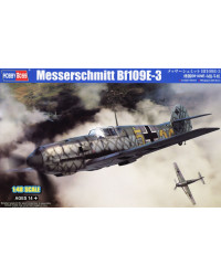 HOBBY BOSS 1/48 SCALE MODEL AIRCRAFT KIT - 81791 - MESSERSCHMITT BF 109E-3 FIGHTER WW2 HB81791