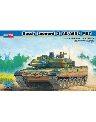 HOBBY BOSS 1/35 SCALE MILITARY MODEL KIT - 82423 - Dutch Leopard 2 A5/A6NL MBT