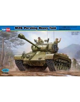 HOBBY BOSS 1/35 SCALE MILITARY MODEL KIT - 82424 - M26 Pershing Heavy Tank