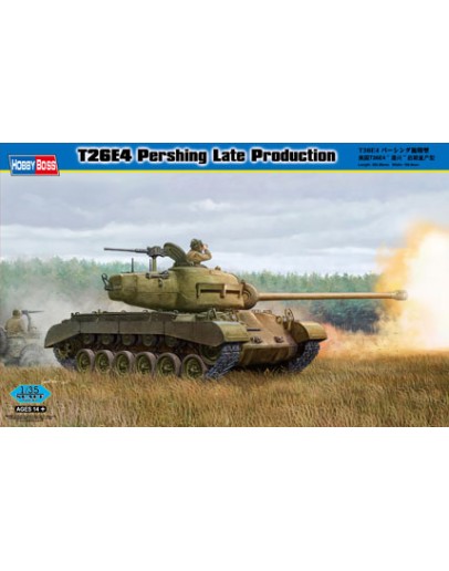 HOBBY BOSS 1/35 SCALE MILITARY MODEL KIT - 82428 - T26E4 Pershing Late Production