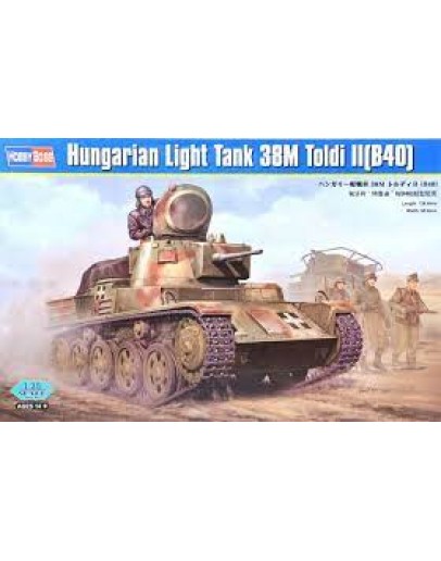 HOBBY BOSS 1/35 SCALE MILITARY MODEL KIT - 82478 - HUNGARIAN LIGHT TANK 38M HB82478