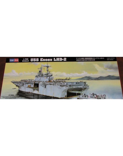 HOBBY BOSS 1/700 SCALE MODEL SHIP KIT - 83403 - USS ESSEX LHD-2 - HB83403