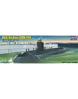 HOBBY BOSS 1/350 SCALE MODEL SUBMARINE KIT - 83513 - USS VIRGINIA CLASS SSN-774 [1943]