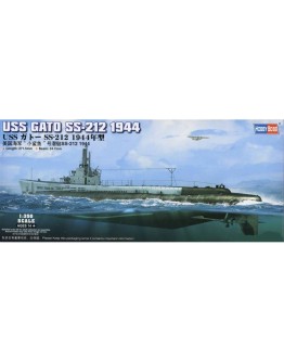 HOBBY BOSS 1/350 SCALE MODEL SUBMARINE KIT - 83524 - USS GATO CLASS SS-212 [1944]