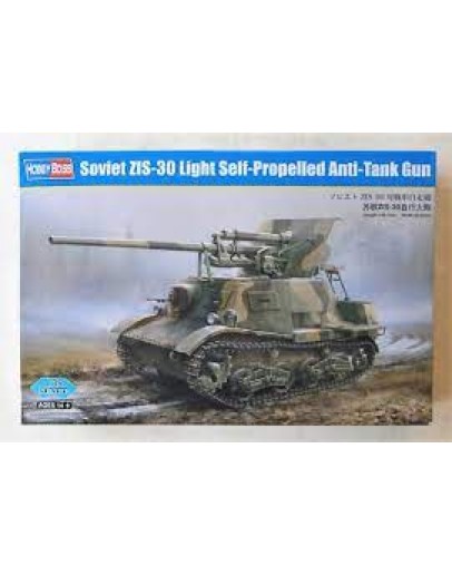 HOBBY BOSS 1/35 SCALE MILITARY MODEL KIT - 83849 - SOVIET ZIS-30 SP GUN HB83849