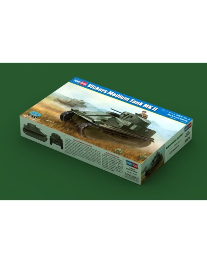 HOBBY BOSS 1/35 SCALE MILITARY MODEL KIT - 83879 - Vickers Medium Tank Mk II