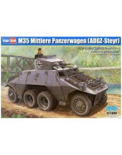 HOBBY BOSS 1/35 SCALE MILITARY MODEL KIT - 83889 - GERMAN M35 PANZERWAGEN HB83889