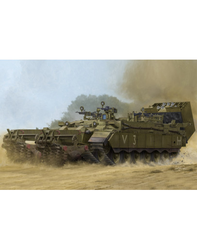 HOBBY BOSS 1/35 SCALE MILITARY MODEL KIT - 84546 - IDF PUMA AEV HB84546