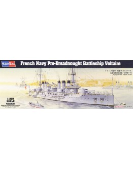 HOBBY BOSS 1/350 SCALE MODEL SHIP KIT - 86504 - FRENCH NAVY PRE-DREADNOUGHT BATTLESHIP VOLTAIRE  [1909] 