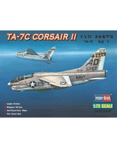 HOBBY BOSS 1/72 SCALE AIRCRAFT  MODEL KIT - 87209 TA-7C CORSAIR II HB87209