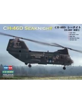 HOBBY BOSS 1/72 SCALE MODEL AIRCRAFT KIT - 87213 - CH-46D SEAKNIGHT HB87213