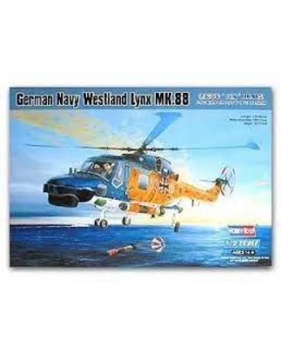 HOBBY BOSS 1/72 SCALE MODEL AIRCRAFT KIT - 87239 - GERMAN NAVY LYNX MK 88 HB87239