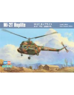 HOBBY BOSS 1/72 SCALE MODEL AIRCRAFT KIT - 87241 - Mi-2T Hoplite