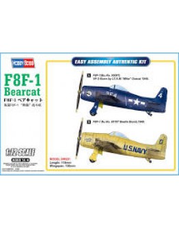 HOBBY BOSS 1/72 SCALE MODEL AIRCRAFT KIT - 87267 - F8F-1 BEARCAT HB87267