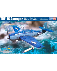 HOBBY BOSS 1/72 SCALE MODEL AIRCRAFT KIT - 87275 - GRUMMAN TBF-1C AVENGER HB87275