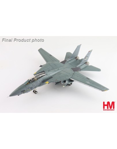 HOBBYMASTER 1/72 SCALE DIE-CAST AIRCRAFT MODEL - 5254 - F-14B TOMCAT "LAST GYPSY ROLL"