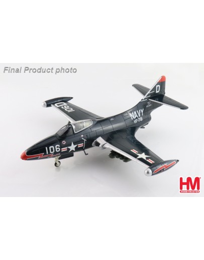 HOBBYMASTER 1/48 SCALE DIE-CAST AIRCRAFT MODEL - 7210b - GRUMMAN F9F-5 "MIG-15S KILLER"