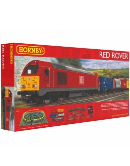 HORNBY OO SCALE TRAIN SET - R1281S - Red Rover Train Set