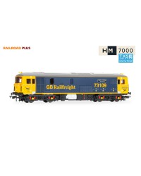 HORNBY RAILROAD PLUS ENHANCED LIVERY OO SCALE ELECTRIC LOCOMOTIVE - R30176TXS BR CLASS 73 #73 109 HRR30176TX