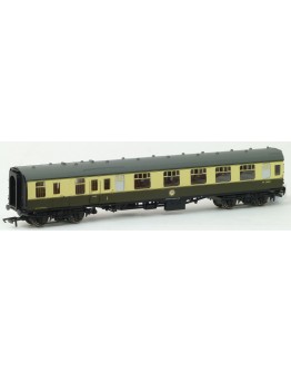 HORNBY OO SCALE CARRIAGE - R40021 Mk1 Brake Composite Coach # W21083 BR Chocolate & Cream Livery