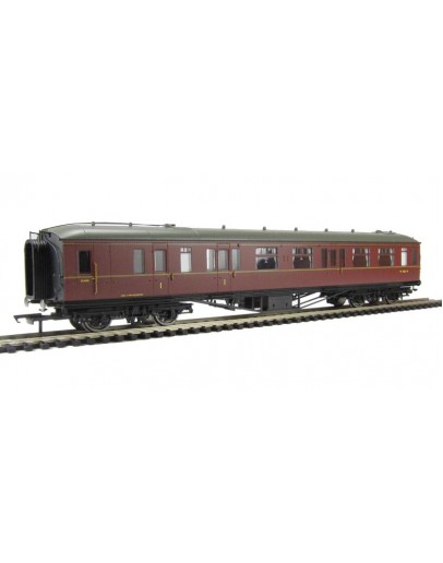 HORNBY OO SCALE CARRIAGE - R4413A - BR Hawksworth Brake Composite Coach # W7853W