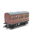 HORNBY RAILROAD OO SCALE CARRIAGE - R4671 - Freelance 4 wheel Coach - LMS Maroon