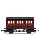 HORNBY RAILROAD OO SCALE CARRIAGE - R4671 - Freelance 4 wheel Coach - LMS Maroon