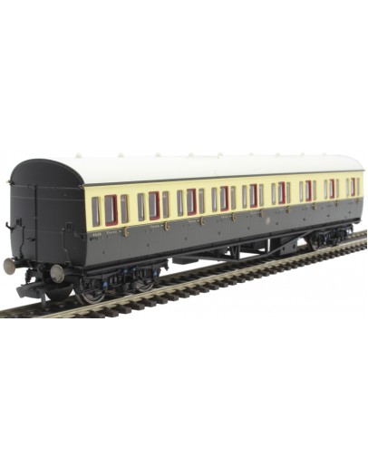 HORNBY OO SCALE CARRIAGE - R4874 GWR Collett 57' Bow Ended 9 Compartment Non-corridor Composite Coach #6360