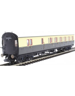 HORNBY OO SCALE CARRIAGE - R4877A GWR Collett 57' Bow Ended Non-Corridor Brake Third #5504