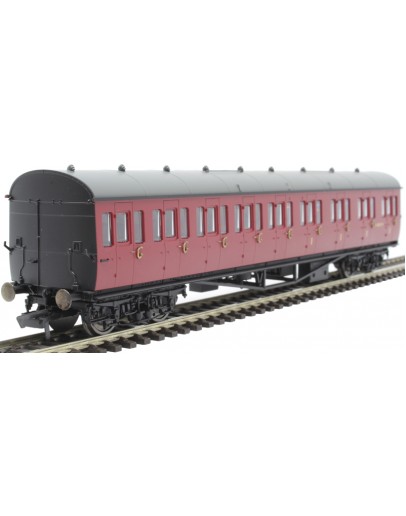 HORNBY OO SCALE CARRIAGE - R4879A GWR Collett 57' Bow Ended Non-Corridor Composite #W6242W