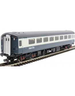 HORNBY OO SCALE CARRIAGE - R4916A BR Mk2F 2ND OPEN COACH - INTERCITY LIVERY #M6015 - BR BLUE & WHITE INTERCITY LIVERY