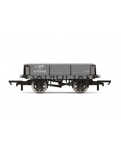 HORNBY OO SCALE Wagon - R60022 - LMS - 3 Plank Wagon 