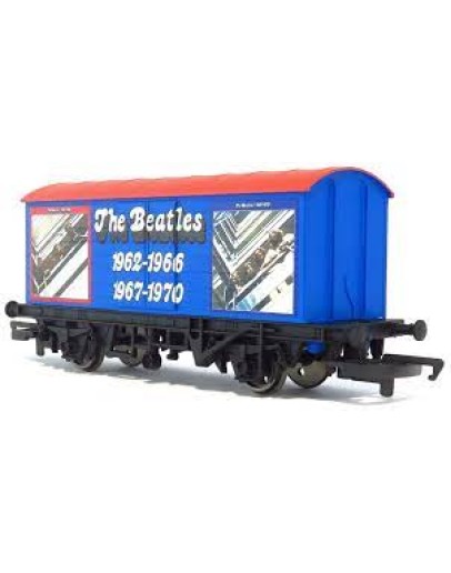 HORNBY OO SCALE WAGON - R60183 - LWB VAN - THE BEATLES '1962-1966 1967-1970'