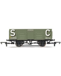 HORNBY OO SCALE WAGON - R60256 - ALL STEEL 21T MINERAL WAGON - STEPHENSON & CLARKE No. 25504 - HRR60256