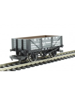 HORNBY OO SCALE Wagon - R6667 -  4 Plank Open Wagon - E Marsh - Grey
