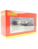 HORNBY OO SCALE Wagon - R6740 - 3 Plank Open Wagon - North British - Grey
