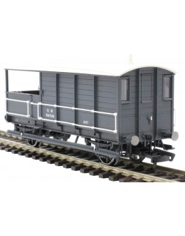 HORNBY OO SCALE Wagon - R6921 - GWR - 20 TON BRAKE VAN [TOAD] #56705 GWR GREY