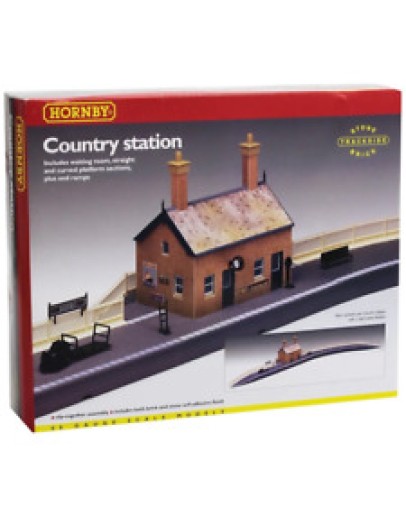 HORNBY OO ACCESSORIES - R8000 - COUNTRY STATION HRR8000