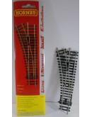 HORNBY OO SCALE SETTRACK - R8072 - Standard Left Hand Point [2nd Radius - 438 mm] 168mm Straight