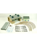 HORNBY OO SCALE TRACKMAT ACCESSORIES - R8230 - Pack 4 - Railway Cottage & Goods Shed