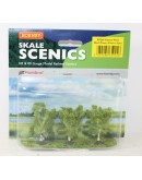 HORNBY OO ACCESSORIES - 7205 - SKALE SCENICS CLASSIC TREES - BIRCH TREES 4.5cm x 3pcs HRR7205