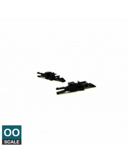 HORNBY OO SCALE COUPLERS - R8220 NEM POCKET COACH CLOSE COUPLERS [10 PACK]