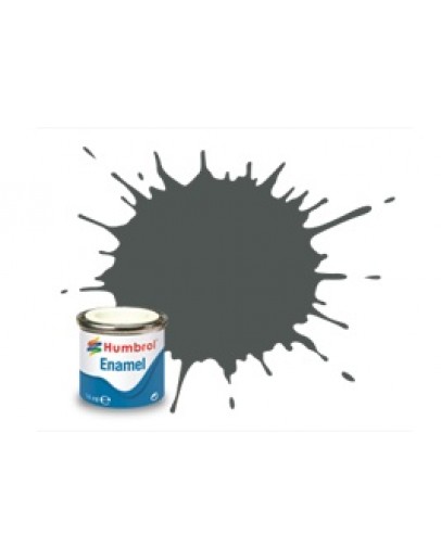 HUMBROL ENAMEL PAINT - 027 - Sea Grey Matt 14ml